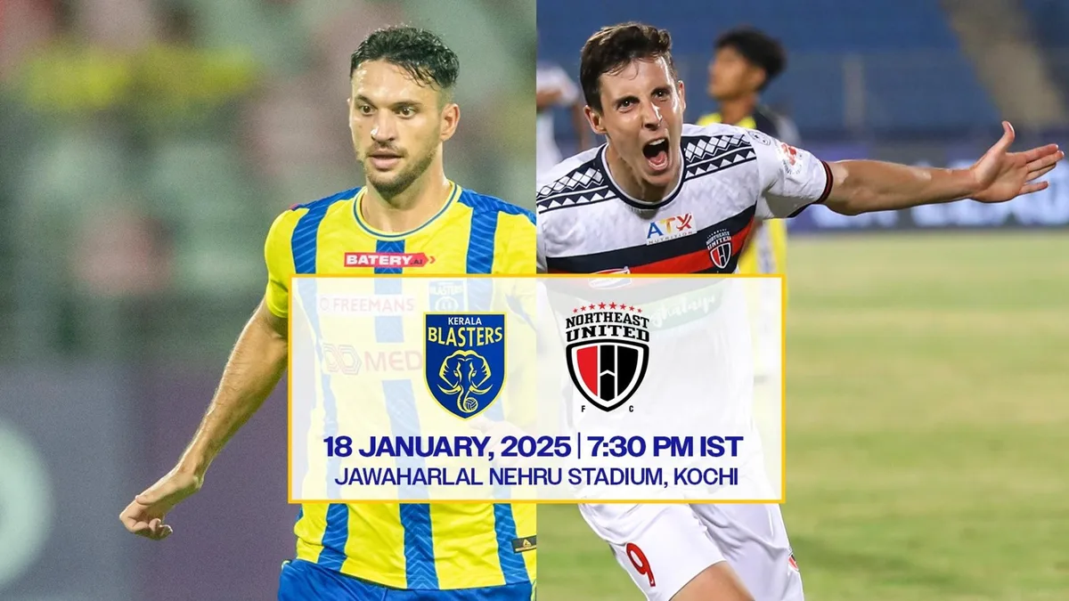 Kerala Blasters vs NorthEast United